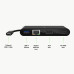 Belkin USB-C Multimedia Adaptörü (VGA, 4K HDMI, USB 3.0, Ethernet Bağlantı Noktalı USB-C Hub) MacBook Pro, iPad Pro, Surface Pro, Chromebook ve daha fazlası için 100 W Doğrudan İletimli Güç Teşhir