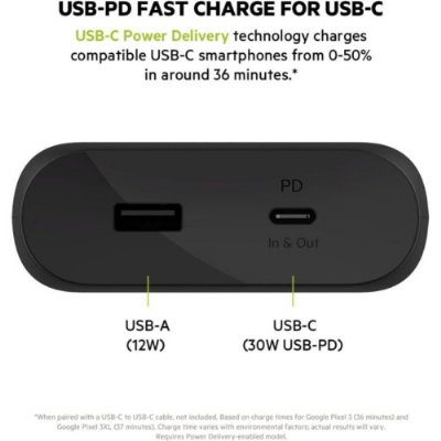 Belkin Boost Charge Siyah 20000 mAh Powerbank Teşhir