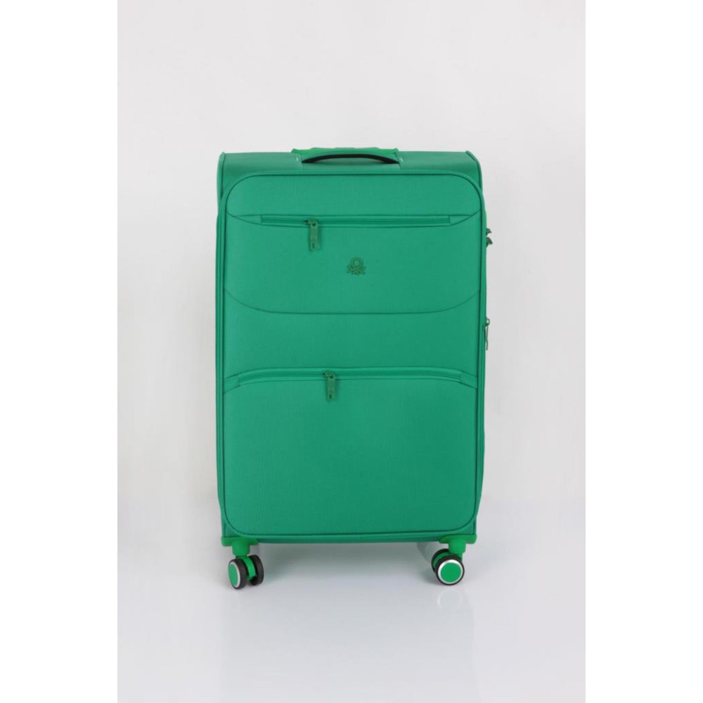 Benetton TROLLEY 70 CM Yeşil Unisex Valiz Outlet
