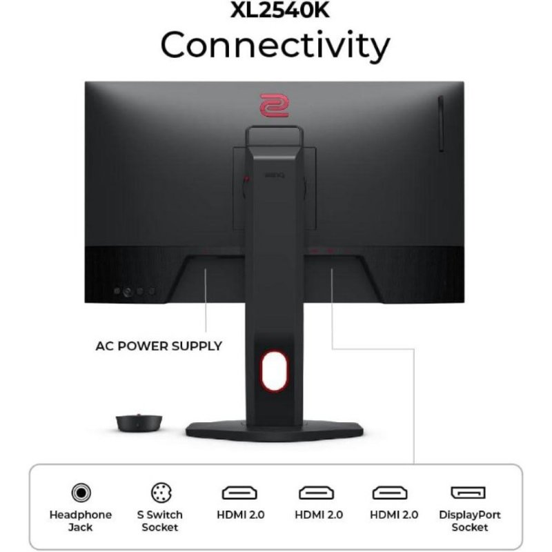 BenQ Zowie XL2540K 24.5" 0.5 ms Full HD 240 Hz Oyuncu Monitörü Outlet