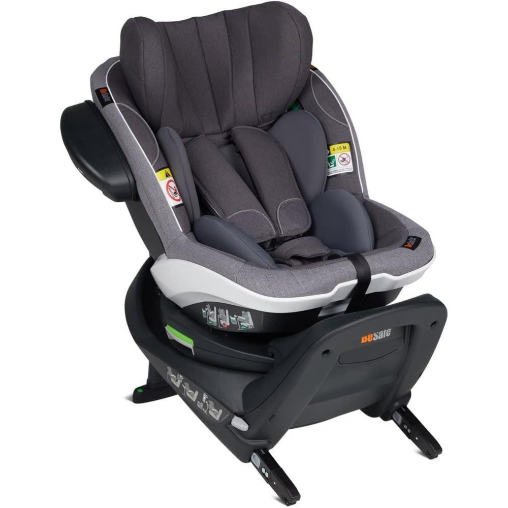 BeSafe iZi Turn B I-Size Metallic Melange 0-18 kg Oto Koltuğu Outlet