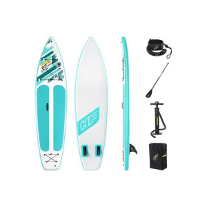 Bestway 65347 Şişme Kano Sörf Tahtası-Çantalı Set Kürek Ve Pompa Dahil 320X79X12 Cm