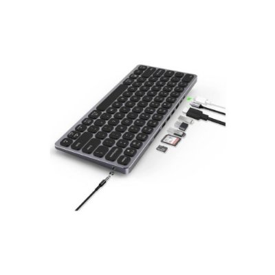 Bix BX-KEYHUB01 Klavyeli Laptop Docking Station Outlet