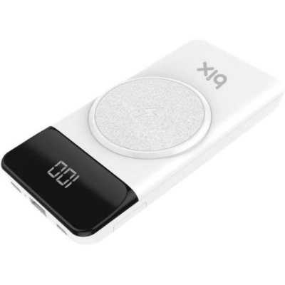Bix PB102 Beyaz 10000 mAh Hızlı Şarj Kablosuz Powerbank Outlet