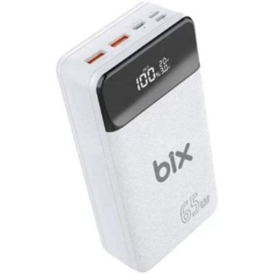 Bix PB301 Beyaz 30000 mAh Hızlı Şarj Powerbank Outlet