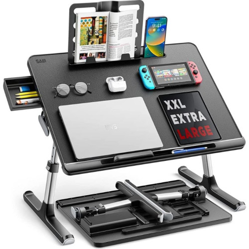 Bix Saiji K7 Ultimate Notebook ve Tablet Çalışma Masası Siyah
