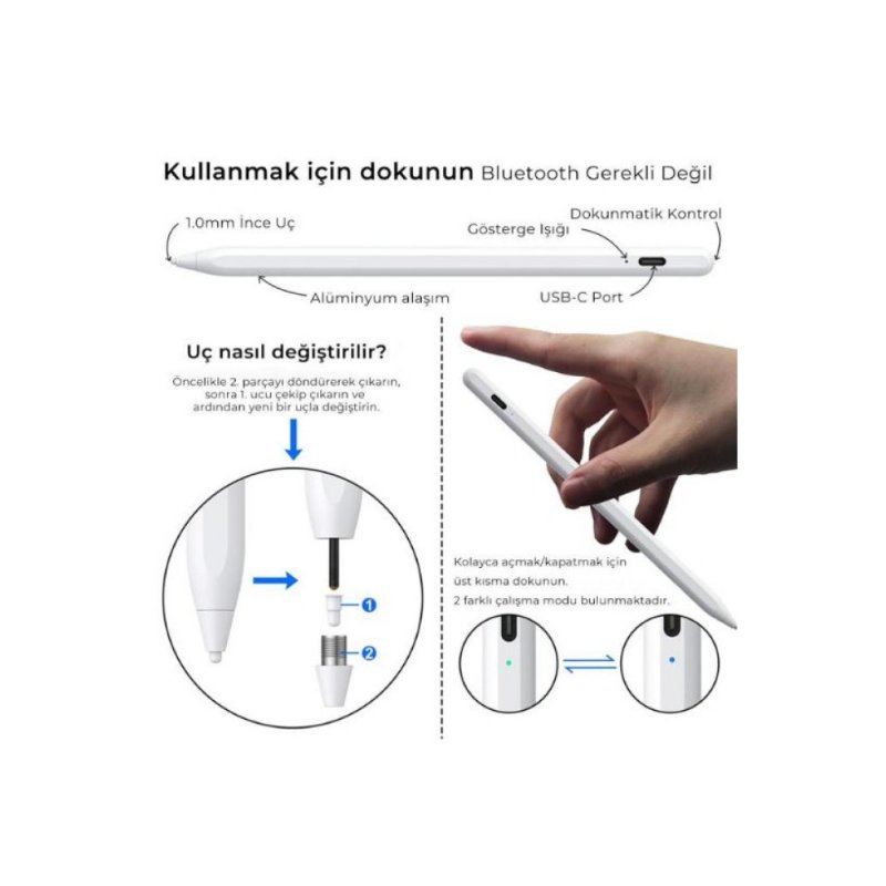 Bix SP02W Dokunmatik Kalem Outlet