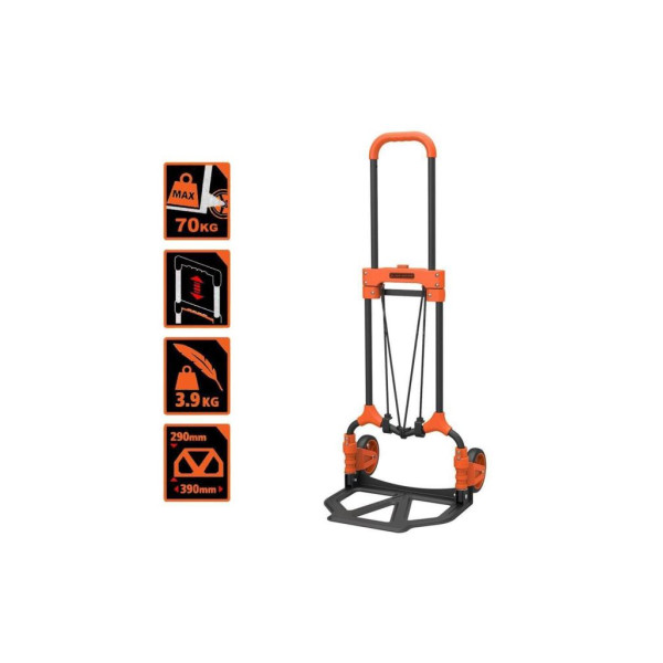 Black+Decker BH200 65 kg Katlanır El Arabası Outlet
