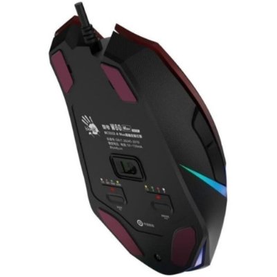 Bloody W60 Max Kırmızı RGB Optik Kablolu Oyuncu Mouse