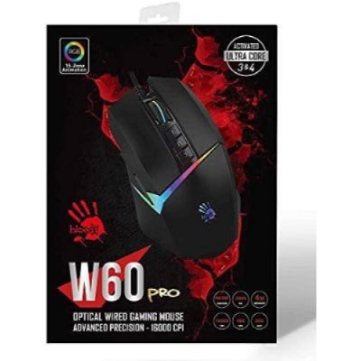 Bloody W60 Pro RGB Optik Kablolu Oyuncu Mouse - Teşhir