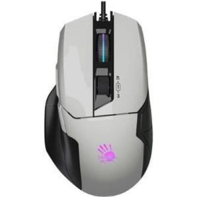 Bloody W70 MAX Kablolu Optik Oyuncu Mouse Beyaz