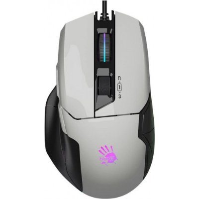 Bloody W70 Max Beyaz RGB Optik Kablolu Oyuncu Mouse - Teşhir