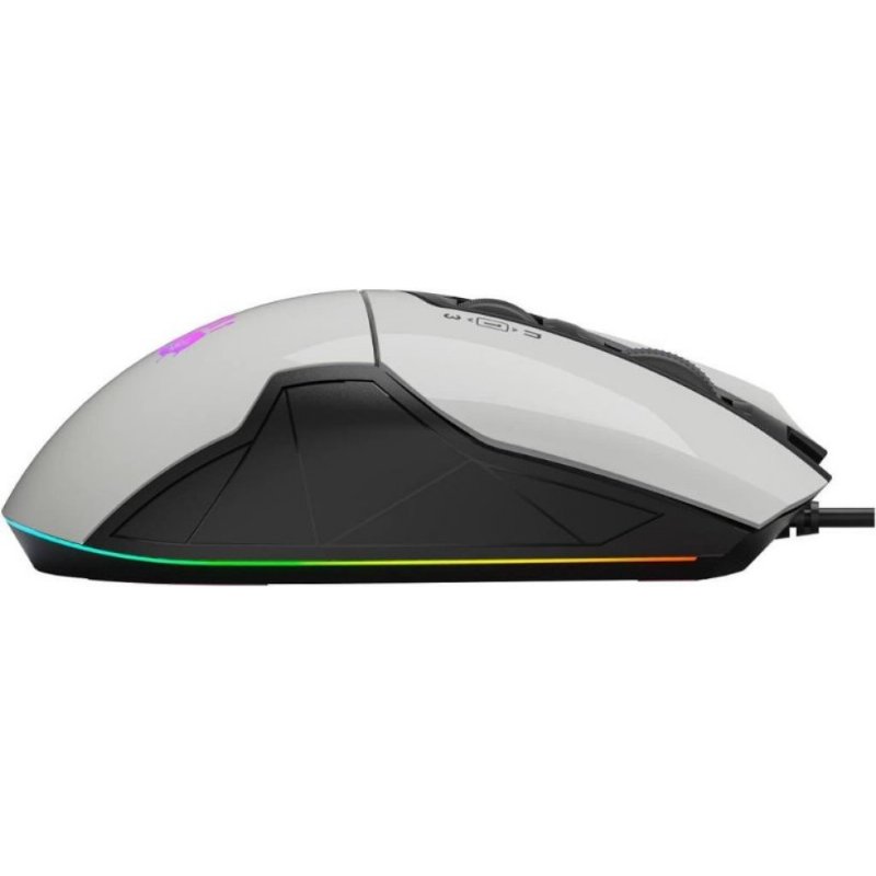 Bloody W70 Max Beyaz RGB Optik Kablolu Oyuncu Mouse - Teşhir