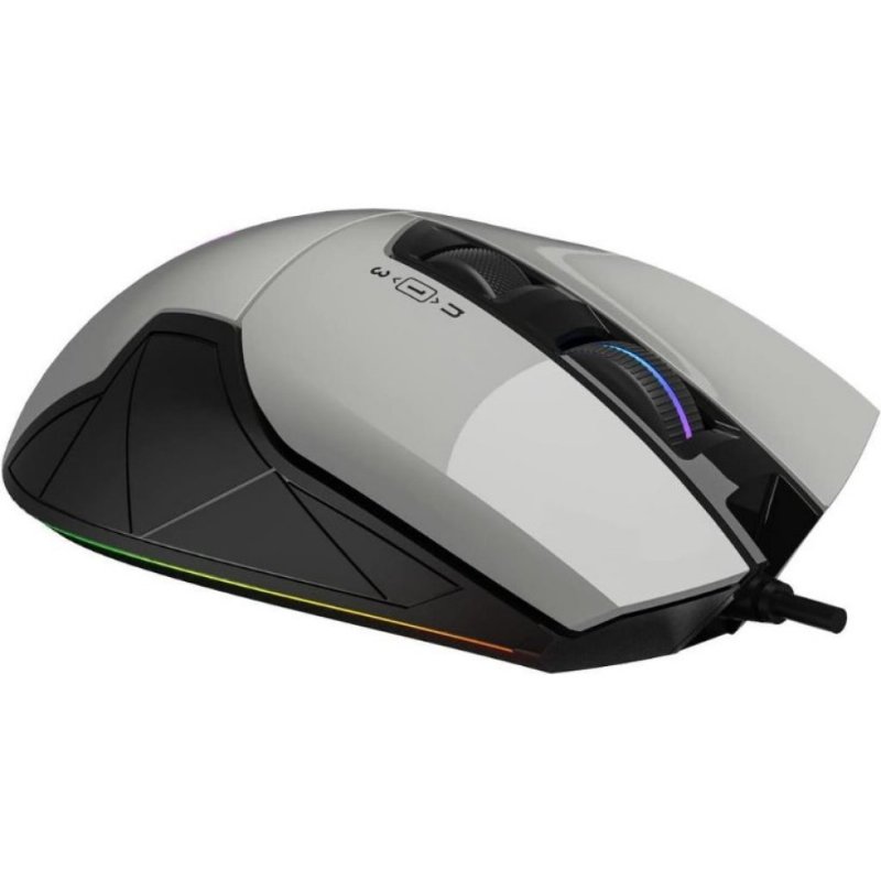Bloody W70 Max Beyaz RGB Optik Kablolu Oyuncu Mouse - Teşhir