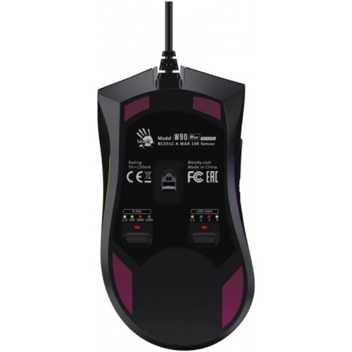 Bloody W90 Max RGB Optik Kablolu Oyuncu Mouse