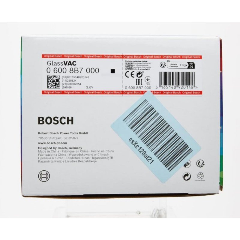 Bosch GlassVac Şarjlı Cam Silme Makinesi Teşhir