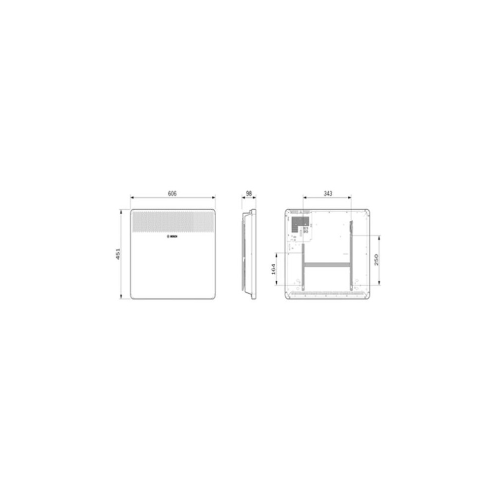 Bosch HC 4000 1500 W Elektrikli Konvektör Isıtıcı Outlet