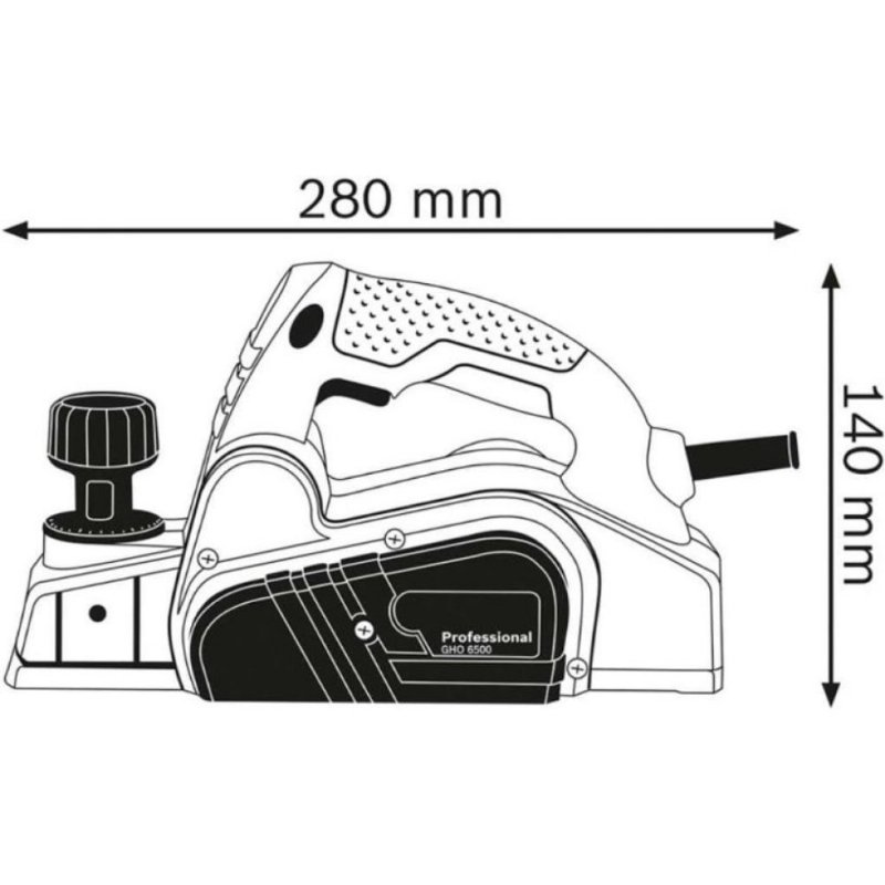 Bosch GHO 6500 650 W Planya Outlet
