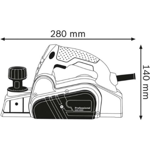 Bosch GHO 6500 650 W Planya Outlet