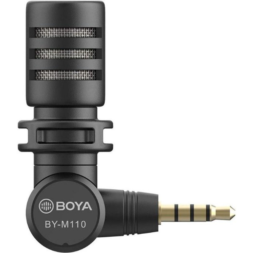 Boya BY-M110 Kompakt 3.5 mm Telefon Mikrofonu Outlet