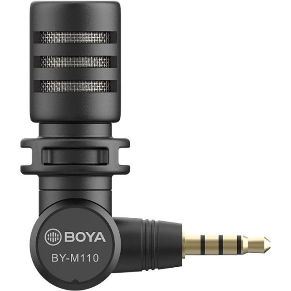 Boya BY-M110 Kompakt 3.5 mm Telefon Mikrofonu Outlet