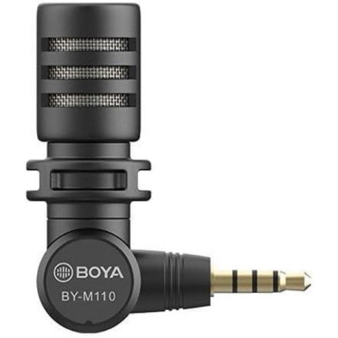 Boya BY-M110 Kompakt 3.5 mm Telefon Mikrofonu Teşhir