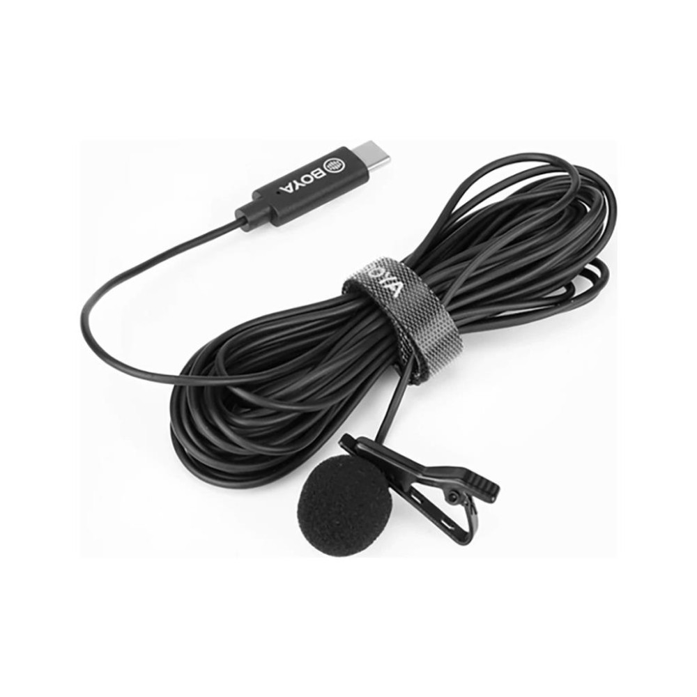 Boya BY-M3 Type-C Telefon Yaka Mikrofonu - TESHİR