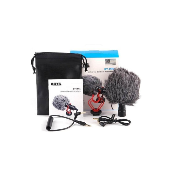 Boya BY-MM1 Condenser Shotgun Mikrofon 