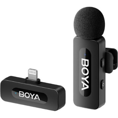 Boya BY-V1 Ultra Kompakt Lightning Kablosuz Mikrofon Teşhir