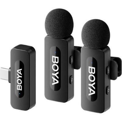 Boya BY-V20 Ultra Kompakt İkili Type-C Kablosuz Yaka Mikrofonu- TEŞHİR