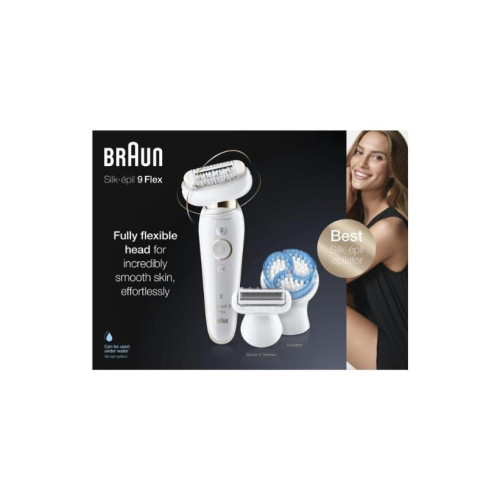 Braun Silk-Epil 9 Flex 9010 SensoSmart Islak Kuru Epilatör Outlet
