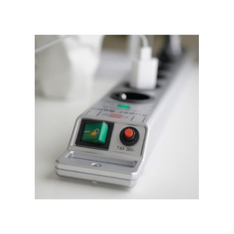 Brennenstuhl Super Solid Surge Protection 13.500 mAh Anahtarlı 8'li 2.5 m Akım Korumalı Priz