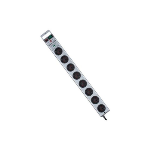 Brennenstuhl Super Solid Surge Protection 13.500 mAh Anahtarlı 8'li 2.5 m Akım Korumalı Priz