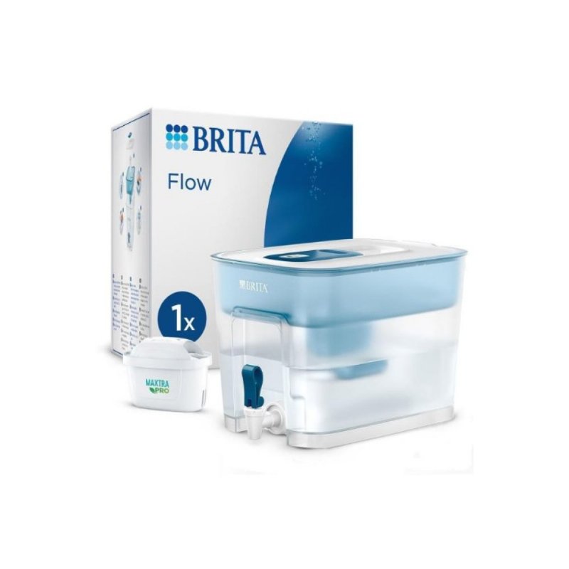 BRITA Flow 3x Maxtra Pro All-In-1 Filtreli Su Arıtma Sebili (8.2 lt) 