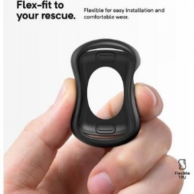 Caseology by Spigen Apple Watch Seri SE2/SE/6/5/4 (40mm) ile Uyumlu Kılıf Nero Black - W440-NRO-BK