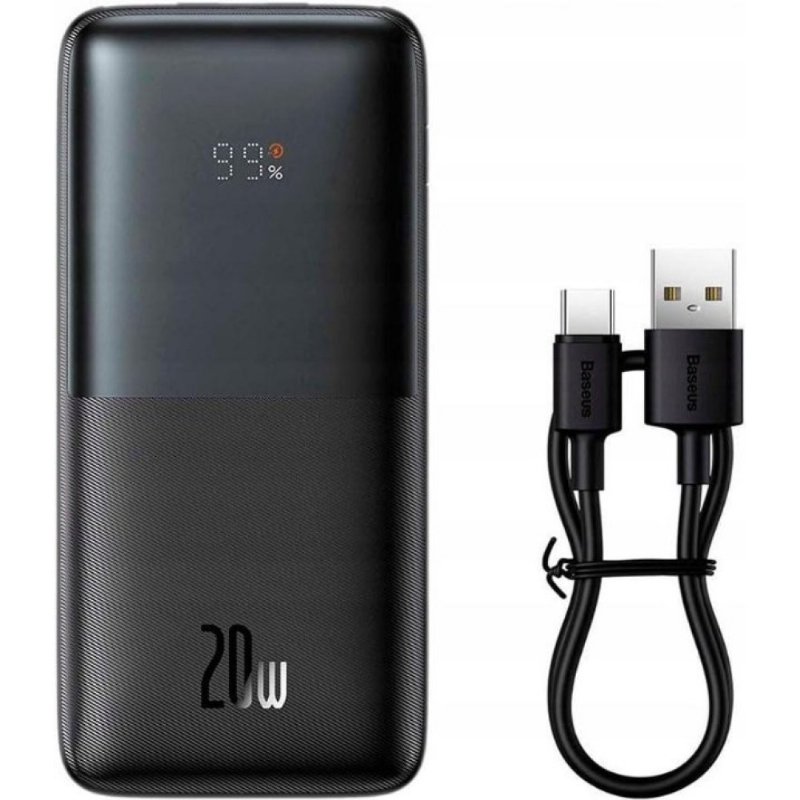 Baseus Bipow Pro Overseas Siyah 10000 mAh Powerbank Teşhir