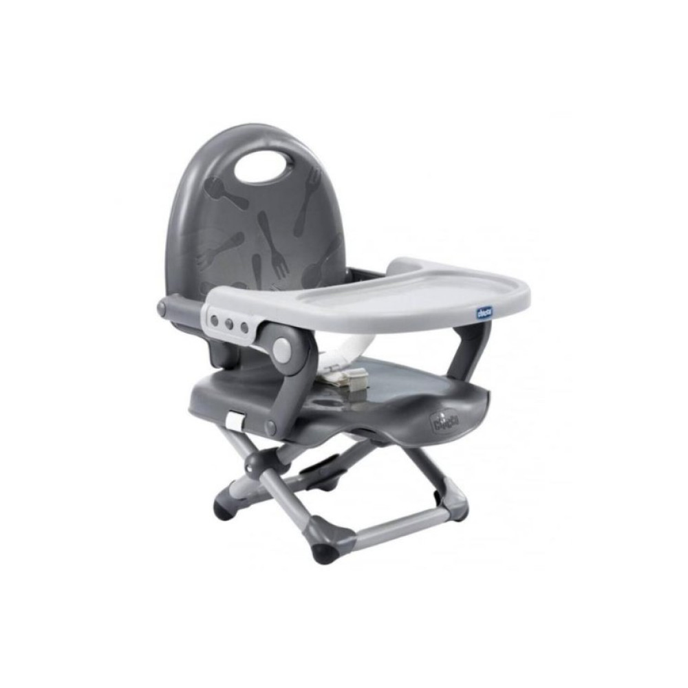 Chicco Pocket Snack Yükseltici Mama Sandalyesi Dark Grey 