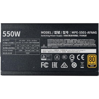 Cooler Master MWE Gold 550 V2 550W