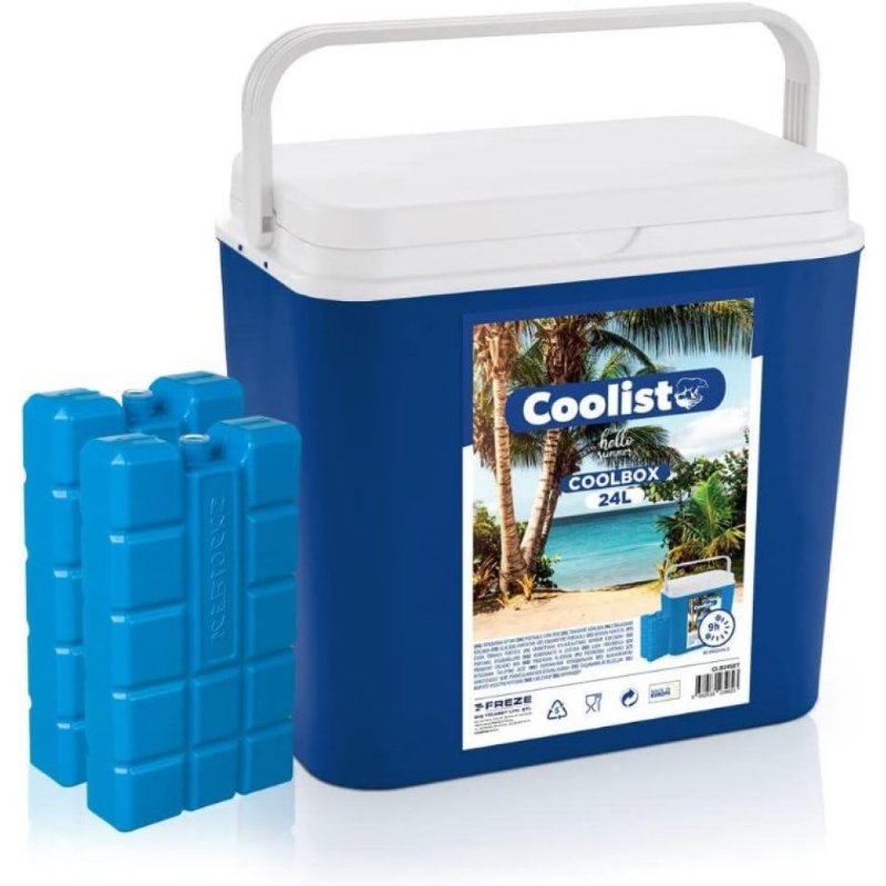 Coolist CLB24SET 24 lt Kamp Buzluğu + 2 Adet Buz Aküsü Teşhir