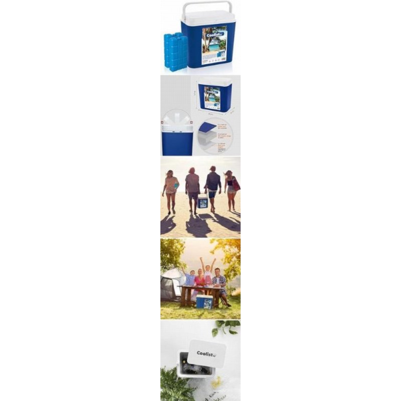 Coolist CLB24SET 24 lt Kamp Buzluğu + 2 Adet Buz Aküsü Teşhir