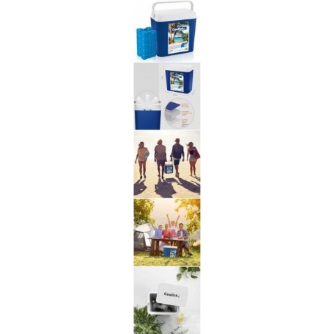 Coolist CLB24SET 24 lt Kamp Buzluğu + 2 Adet Buz Aküsü Teşhir