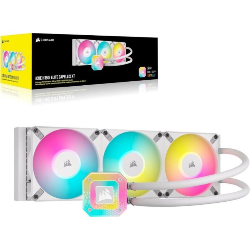 Corsair H150i Elite Capellix XT CW-9060073-WW 360 mm İşlemci Sıvı Soğutucu - outlet