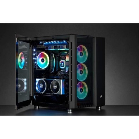 Corsair Crystal Series 680X RGB CC-9011168-WW Led Fanlı E-ATX Oyuncu Kasa - Outlet