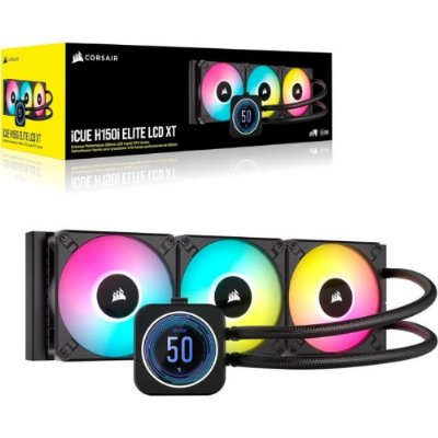 Corsair iCUE H150i Elite LCD XT CW-9060075-WW 360 mm İşlemci Sıvı Soğutucu - Outlet