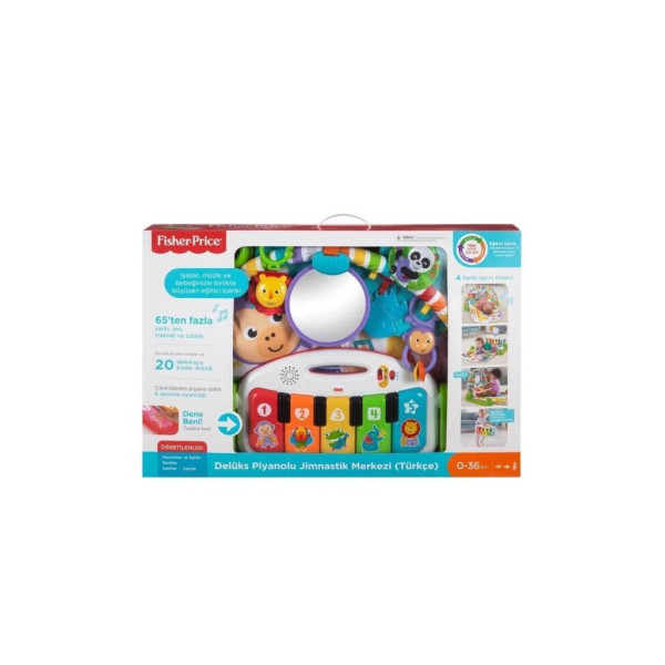 Fisher Price Delüks Piyanolu Jimnastik Merkezi FWT16 Teşhir