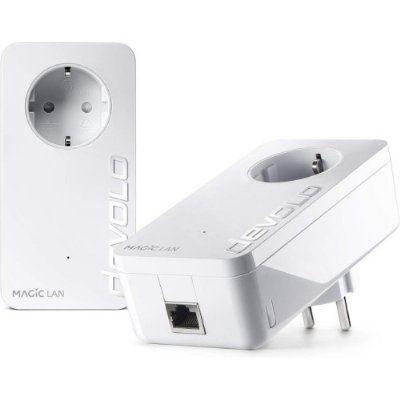Devolo Magic 2 LAN triple Başlangıç Kiti I Mesh Wi-Fi I Powerline: 2.400 I WiFi Menzil Genişletici I Access Point I Tak Çalıştır - Teşhir