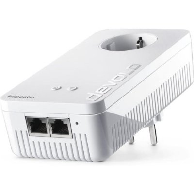 devolo Wifi Repeater+ AC I WiFi Güçlendirici I 1.200 Mbit/sn'ye kadar, Ağ WLAN Güçlendirici I WLAN Erişim Noktası I WLAN Priz I 1 x Gigabit LAN Bağlantısı I Tak Çalıştır Outlet