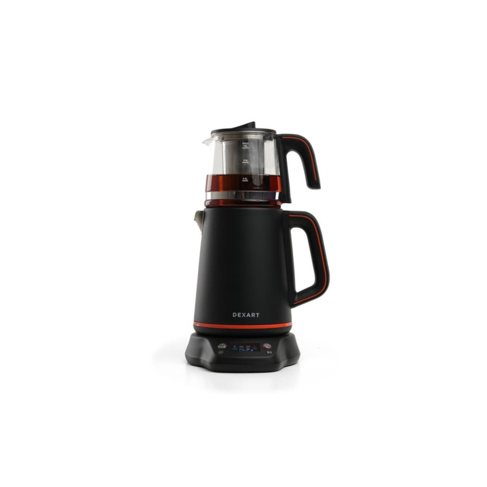 Dexart PerfectTea DX-1321-BL 2200 W Siyah Çay Makinesi Teşhir
