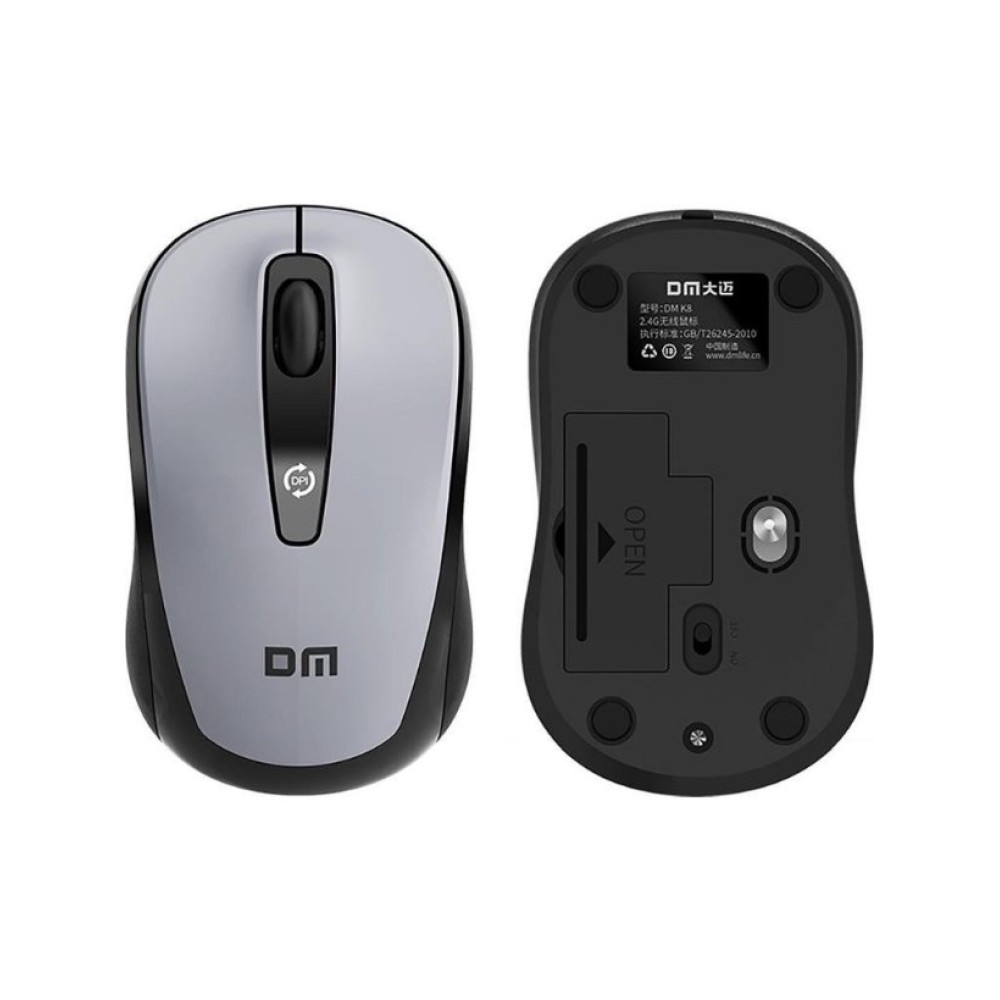DM K8 Optik Kablosuz Mouse Teşhir