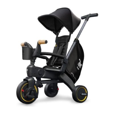 Doona Liki Trike S5 Katlanır Nitro Black Bebek Bisikleti